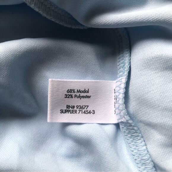 Stylus NWT Comfortable Modal Polyester Tank, Light Blue, Extra Extra Large - Picture 10 of 12